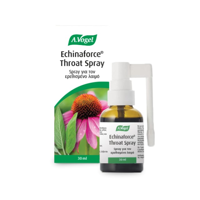A. Vogel Echinaforce Throat Spray 30ml - Spray για Ερεθισμένο Λαιμό