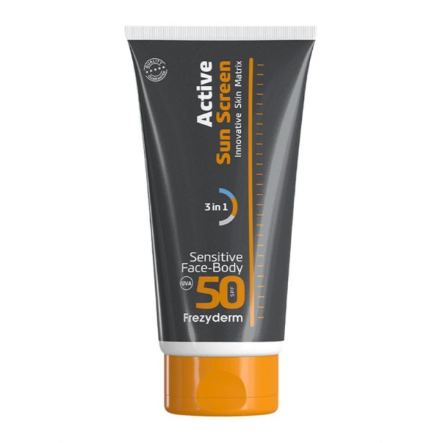 Frezyderm Active Sun Screen Sensitive Face & Body SPF 50+ 150ml