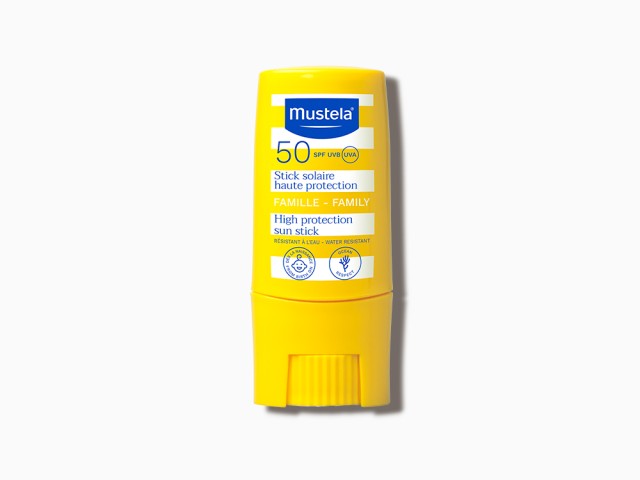 Mustela Family Sun Stick SPF50 – Αντηλιακό για όλη την οικογένεια σε μορφή στικ 9ml