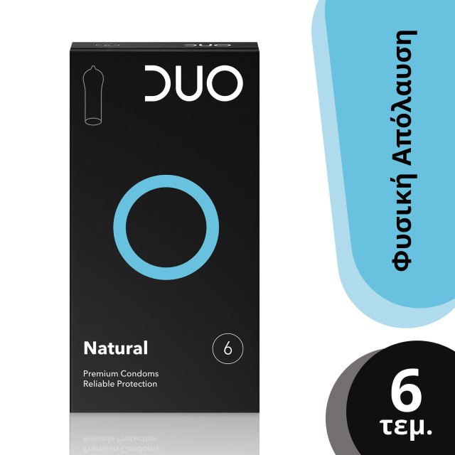 Duo Natural Προφυλακτικά 6 τεμάχια