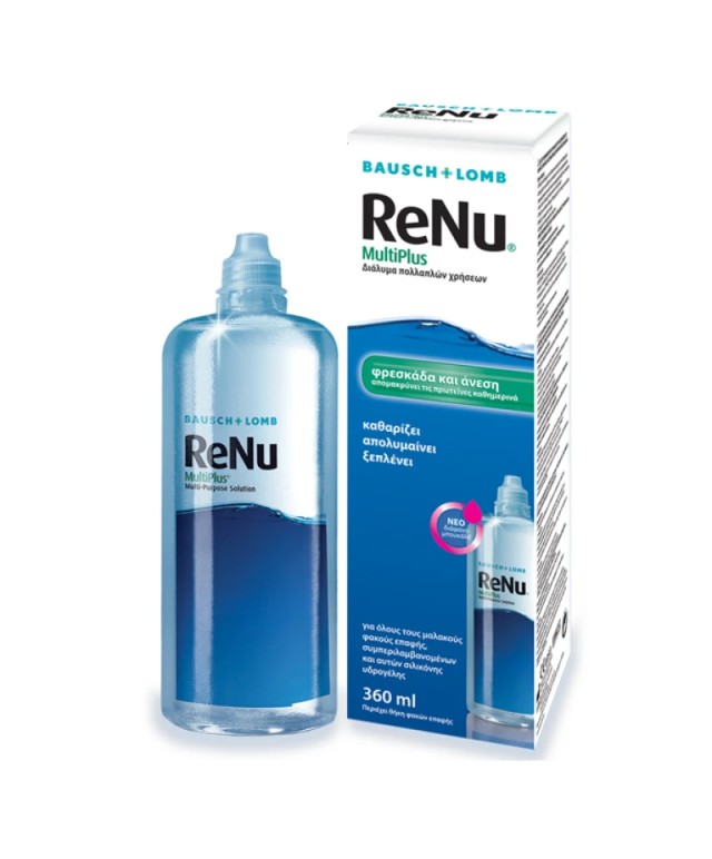 Bausch & Lomb Renu Multiplus 360ml - Υγρό για όλους τους φακούς επαφής