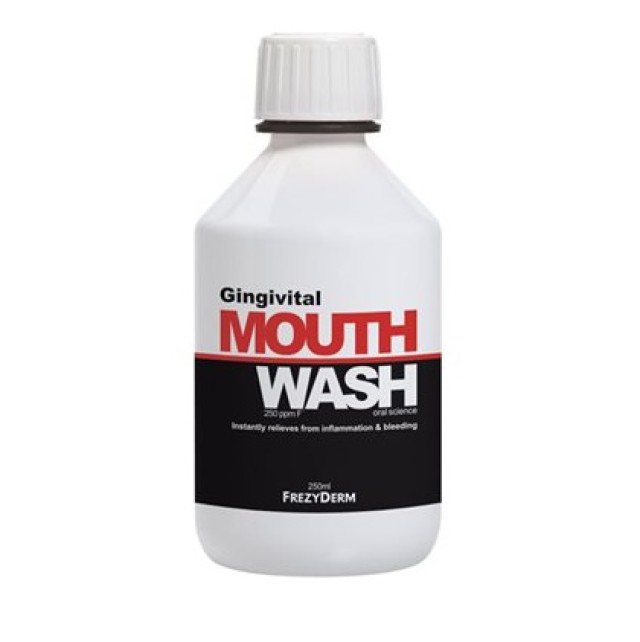 Frezyderm Mouthwash Gingivital 250ml - Στοματικό διάλυμα κατά της ουλίτιδας