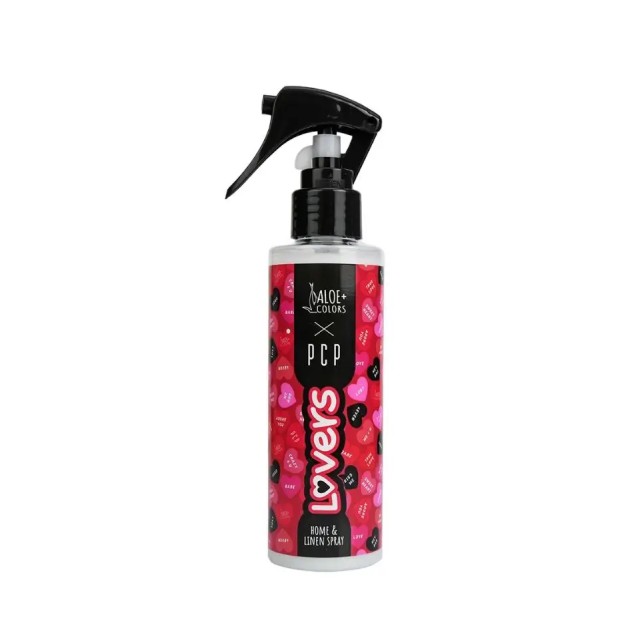 Aloe Colors LOVERS Home and Linen Spray 150ml - Αρωματικό Σπρέι Χώρου & Υφασμάτων