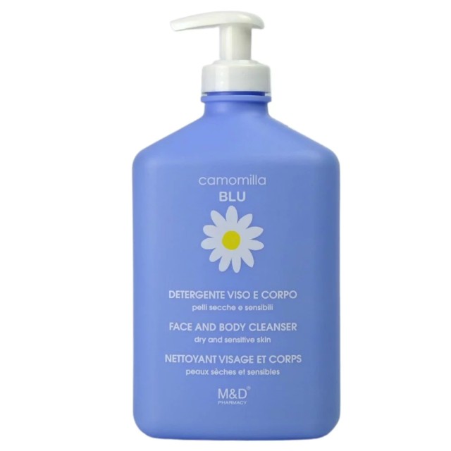 Camomilla Blu Face & Body Cleanser 500ml - Υγρό Καθαρισμού για Πρόσωπο & Σώμα