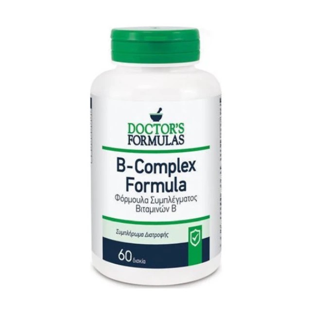 Doctors Formulas B Complex 60 κάψουλες - Φόρμουλα Συμπλέγματος Βιταμινών Β