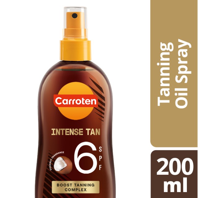 Carroten Intense Tan SPF6 200ml - Λάδι Μαυρίσματος