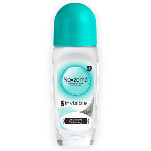 Noxzema Deo Roll On Invisible 50ml - Γυναικείο αποσμητικό