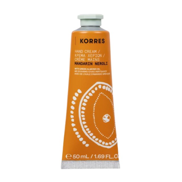 Korres Mandarin Neroli Hand Cream 50ml - Κρέμα Χεριών Μανταρίνι Άνθη Νερατζιάς