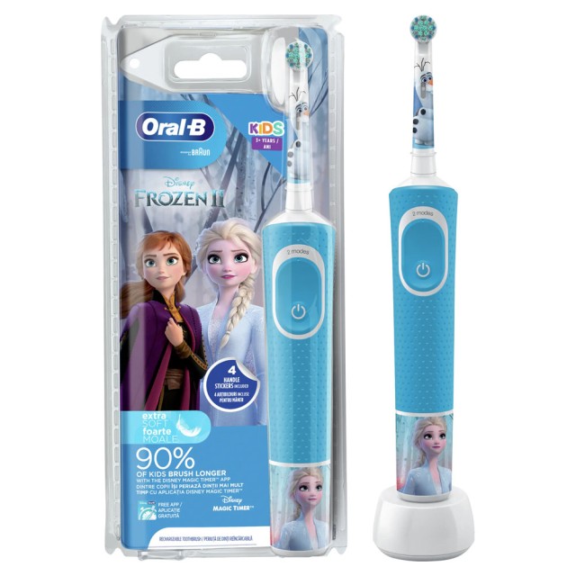 Oral-B Vitality Kids 3+ Frozen – Παιδική Ηλεκτρική Οδοντόβουρτσα 1τμχ.