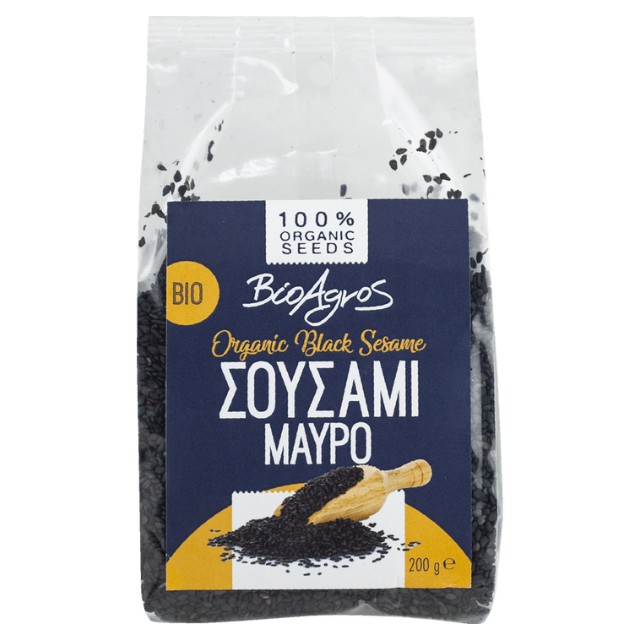 Βιοαγρός Bio Σουσάμι Μαύρο 200gr