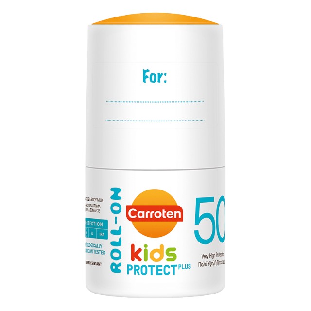 Carroten Roll-On Sunscreen SPF50+ 50ml - Αντηλιακό Roll-On για Παιδιά