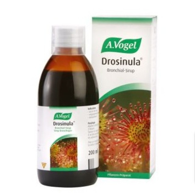 A. Vogel Drosinula 200ml – Φυτικό Σιρόπι για τον Έντονο Βήχα