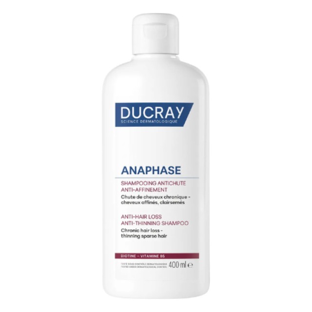 Ducray Anaphase Anti Hair Loss Shampoo 400ml – Σαμπουάν για την Τριχόπτωση