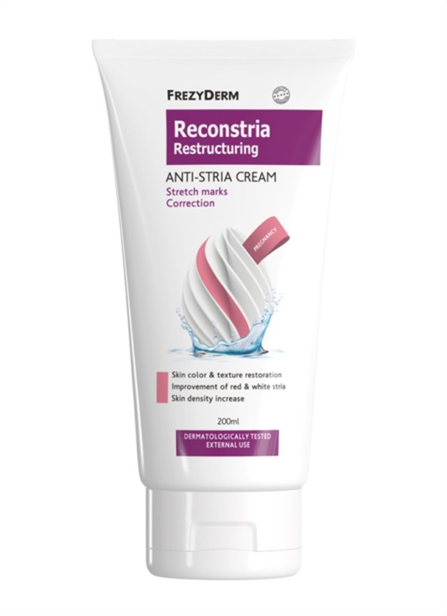 Frezyderm Reconstria Restructuring Anti-Stria Cream 200ml - Κρέμα Διόρθωσης Ραγάδων