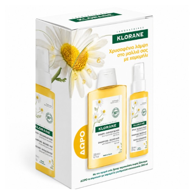 Klorane Promo Χαμομήλι & Ξύδι 1 Σετ