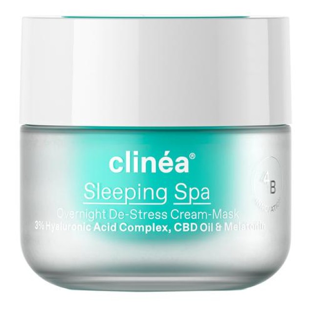 Clinéa Sleeping Spa 50ml – Κρέμα-Μάσκα De-Stress Nυκτός