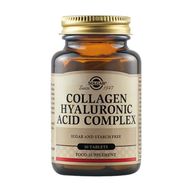 Solgar Collagen Hyaluronic Acid Complex 30tabs