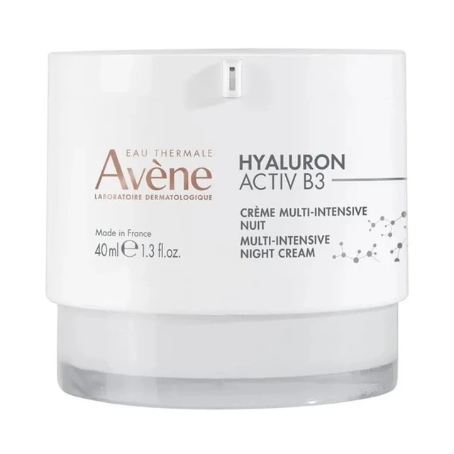 Avene Hyaluron Activ B3 40ml – Εντατική Αντιρυτιδική Κρέμα Νύχτας
