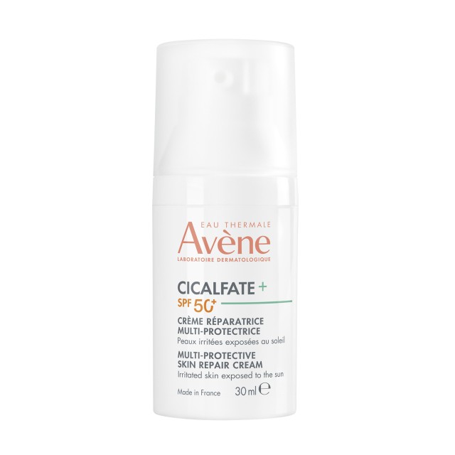 Avene Cicalfate+ Skin Repair Cream SPF50+ 30ml - Επανορθωτική Κρέμα Πολλαπλής Προστασίας