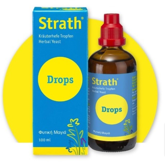 Strath Drops 100ml – Πολυβιταμίνη σε Σταγόνες από Φυτική Μαγιά