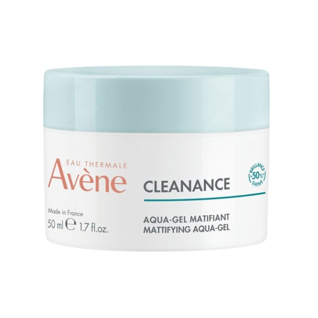 Avene Cleanance Mattifying Aqua-Gel 50ml - Ενυδατική Κρέμα Προσώπου Κατά των Ατελειών
