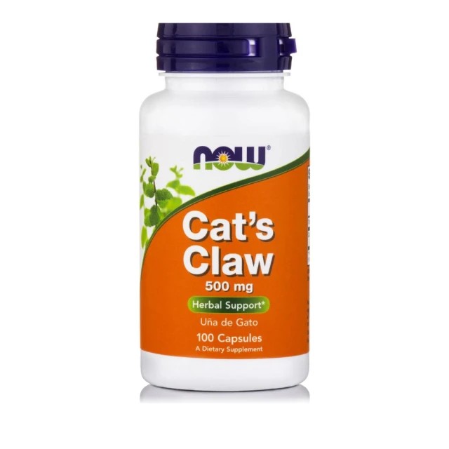 Now Foods Cat’s Claw 500mg  100 Φυτικές Κάψουλες