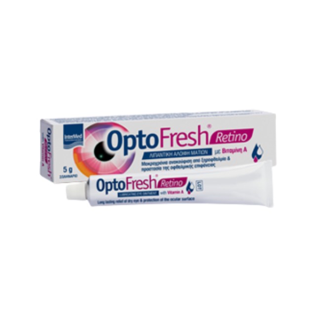 Intermed OptoFresh Retino 5g - Λιπαντική Αλοιφή Ματιών