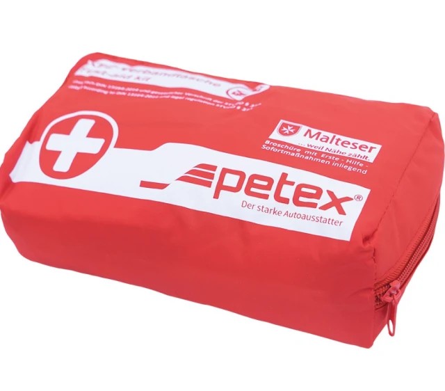 Petex Φαρμακείο Αυτοκινήτου Πλήρες με Πιστοποίηση DIN13164:2022