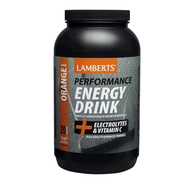 Lamberts Energy Drink Ενεργειακό 1000gr - Ρόφημα με Ηλεκτρολήτες & Υδατάνθρακες σε Σκόνη
