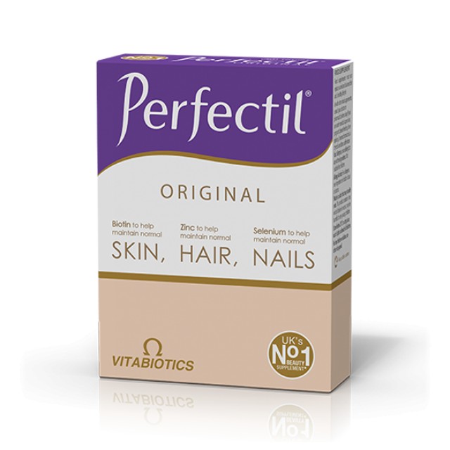 Vitabiotics Perfectil Original 30caps - Συμπλήρωμα Διατροφής για Δέρμα, Μαλλιά και Νύχια