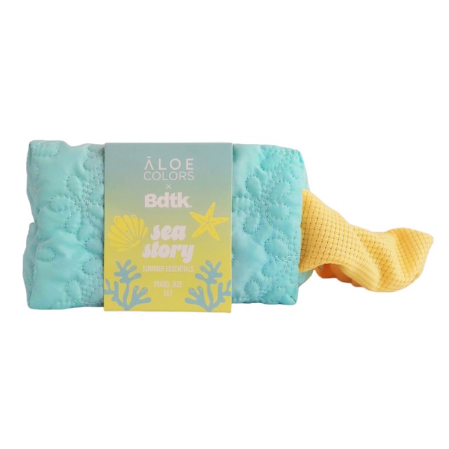 Aloe Colors Sea Story Bag - Hair & Body Mist 100ml, Body Lotion 100ml, Shower Gel 100ml