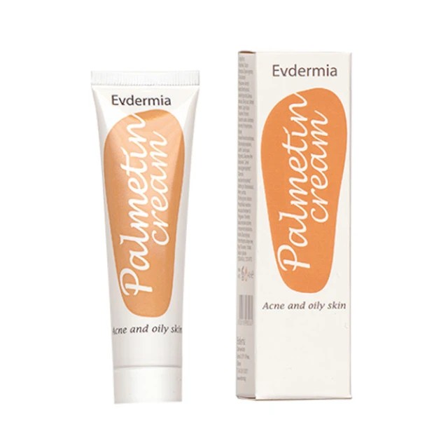 Evdermia Palmetin Cream 30ml – Κρέμα προσώπου για Λιπαρό & Ακνεϊκό δέρμα