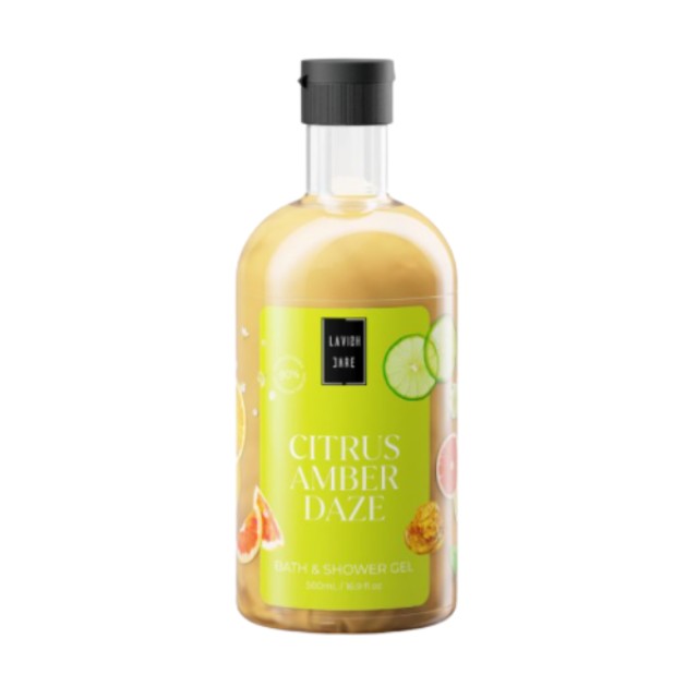 Lavish Care Shower Gel Citrus Amber Daze 500ml - Αφρόλουτρο