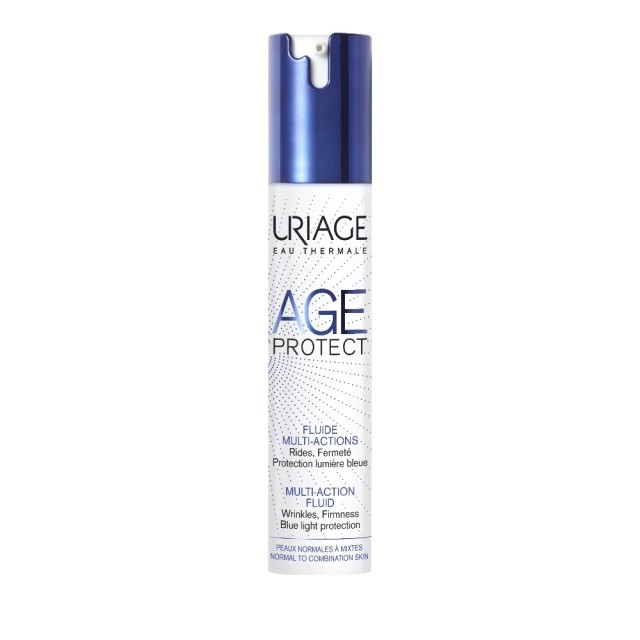 Uriage Age Protect Multi-Action Fluid Cream Αντιρυτιδική Κρέμα Πολλαπλών Δράσεων για Κανονικές/Μεικτές Επιδερμίδες 40ml