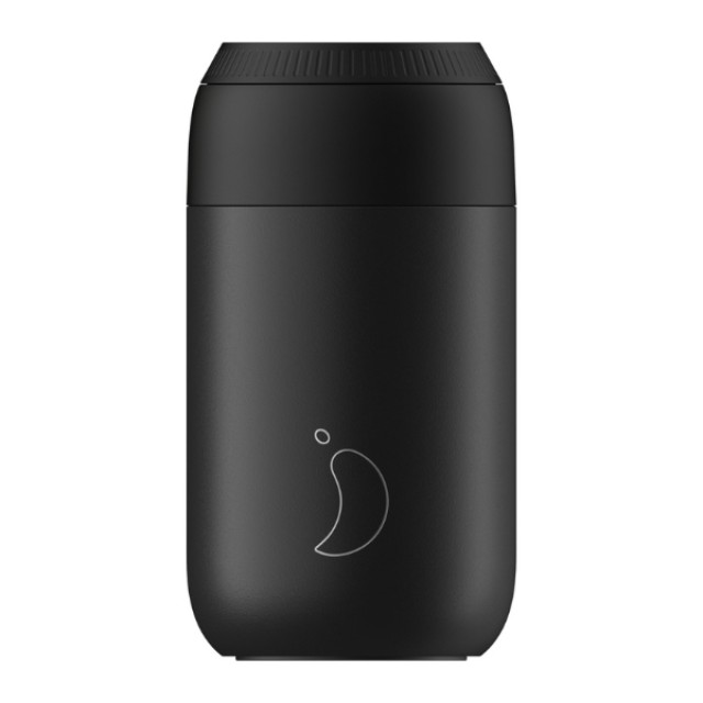 Chillys Series 2 Coffee Cup Abyss Black 340ml