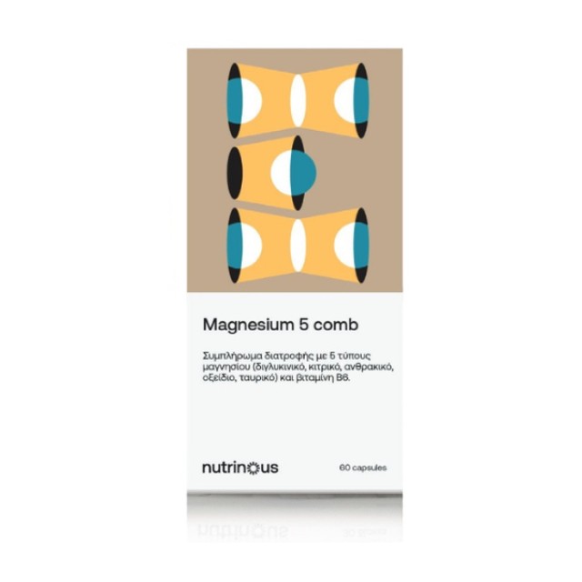 Nutrinous Magnesium 5 Comb 60 Caps