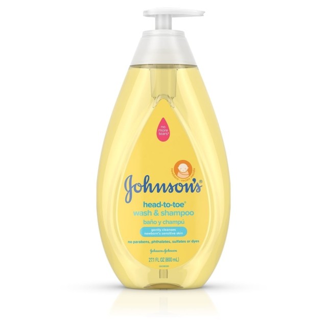 Johnsons Baby Top to Toe Wash 500ml - Αφρόλουτρο & Σαμπουάν 2 σε 1
