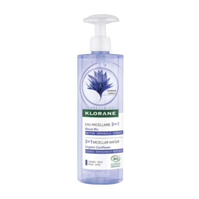 Klorane 3in1 Micellar Water 400ml - Νερό Καθαρισμού