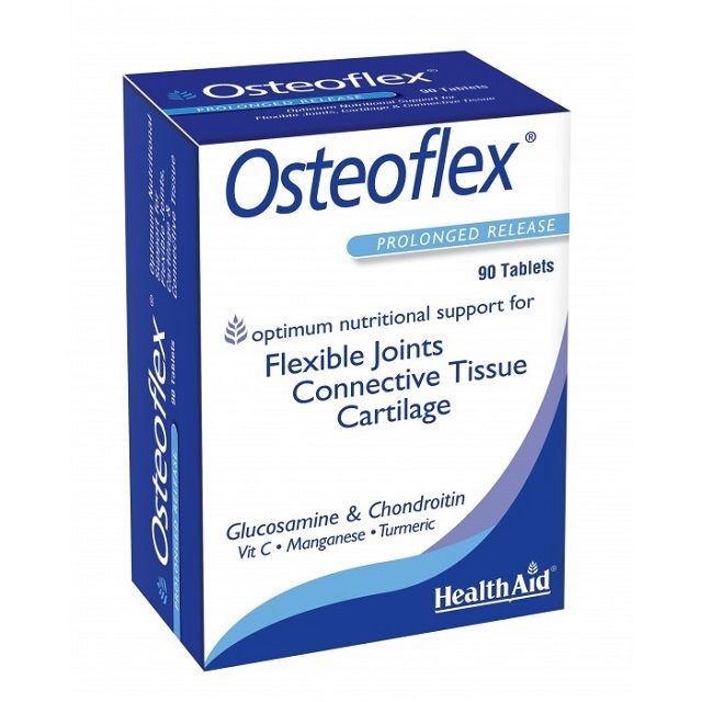Health Aid Osteoflex Prolonged Release - Για Ευλύγιστες Αρθρώσεις, 90 ταμπλέτες