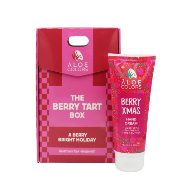 Aloe Colors The Berry Tart  Box Hand Cream 75ml & Mystery Gift