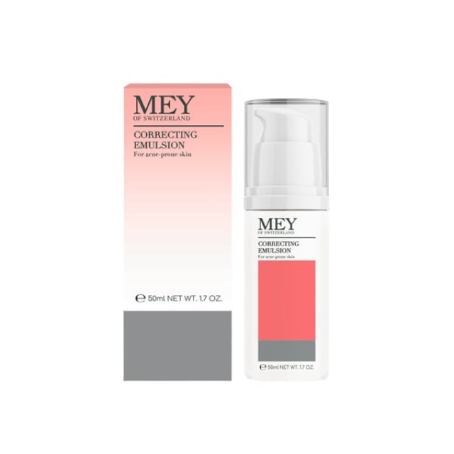 Mey Correcting Emulsion for Acne-Prone Skin 50ml – Ενυδατικό Γαλάκτωμα Προσώπου κατά της Ακμής