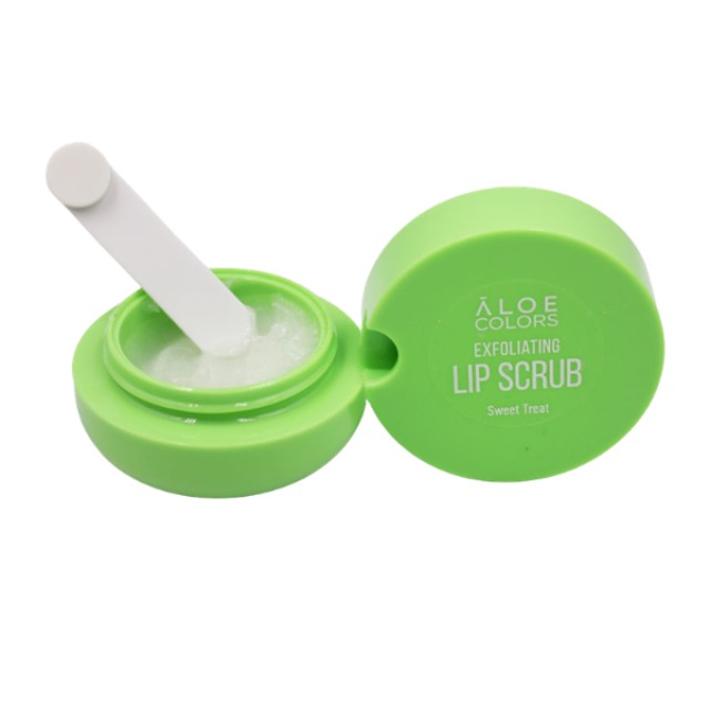Aloe Colors Sweet Treat Lip Scrub 10ml - Απολεπιστικό Χειλιών με Aloe Vera & Υαλουρονικό