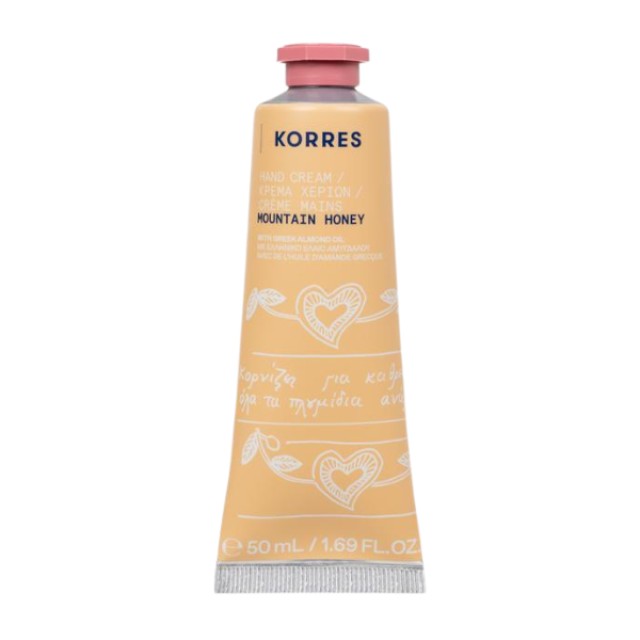 Korres Mountain Honey Hand Cream 50ml - Κρέμα Χεριών Μέλι του Βουνού