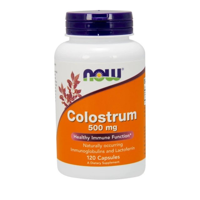 Now Foods Colostrum 500mg – 120 Φυτικές Κάψουλες