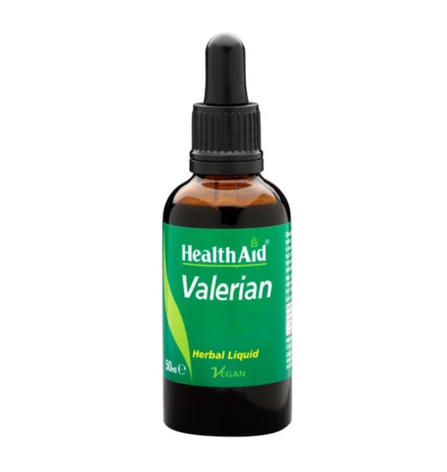 Health Aid Valerian Herbal Liquid 50ml – Βαλεριάνα σε Σταγόνες κατά της Αϋπνίας 