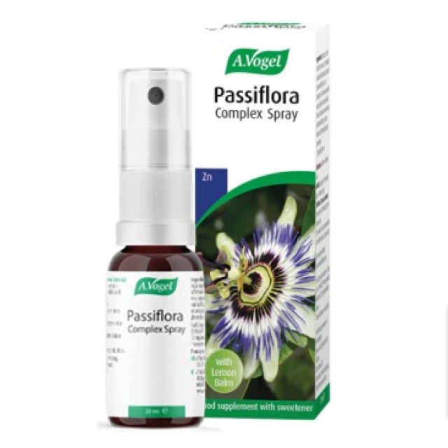 A. Vogel Passiflora Complex Spray 20ml - Φυτική Σύνθεση σε Σπρέι με Πασιφλόρα