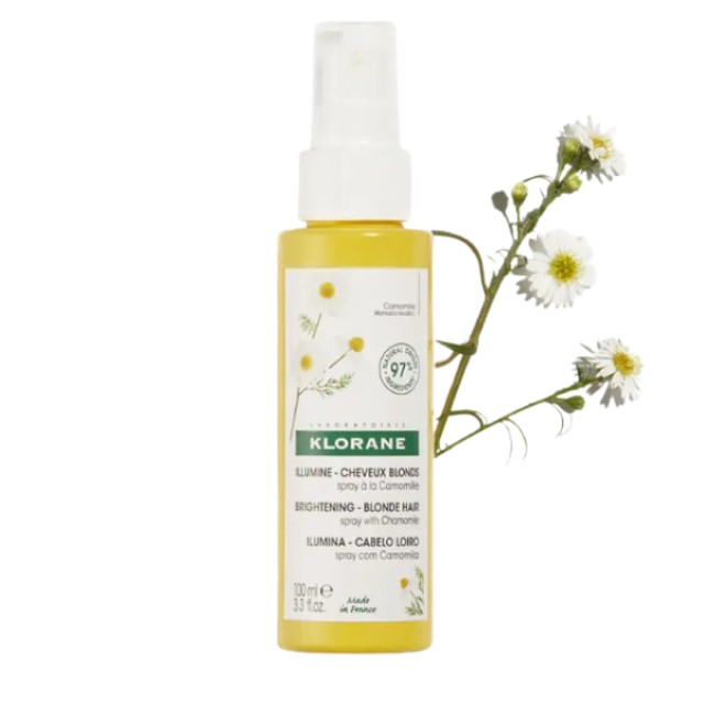 Klorane Spray Chamomile 100ml -  Σπρέι με Χαμομήλι για Λάμψη