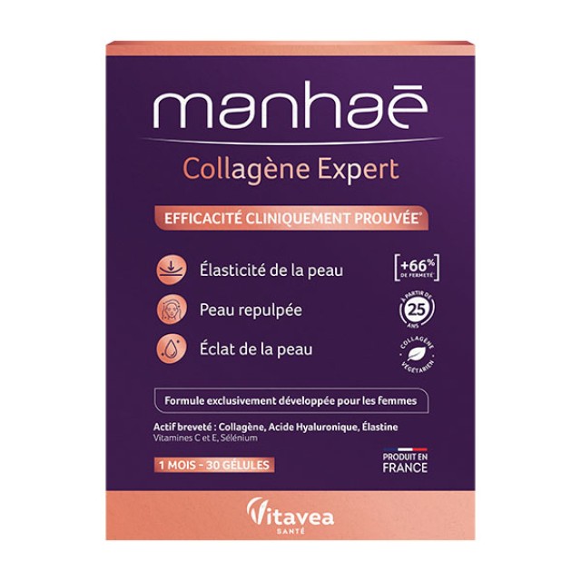 Vitavea Manhae Collagen Expert 30 ζελεδάκια - Συμπλήρωμα Διατροφής για την Αναζωογόνηση της Επιδερμίδας