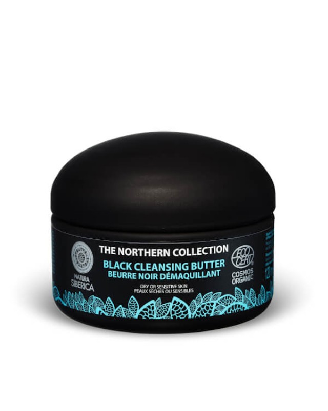 Northern Collection Black Cleansing Butter 120ml - Μαύρο βούτυρο καθαρισμού για καθημερινή φροντίδα & αφαίρεση μακιγιάζ