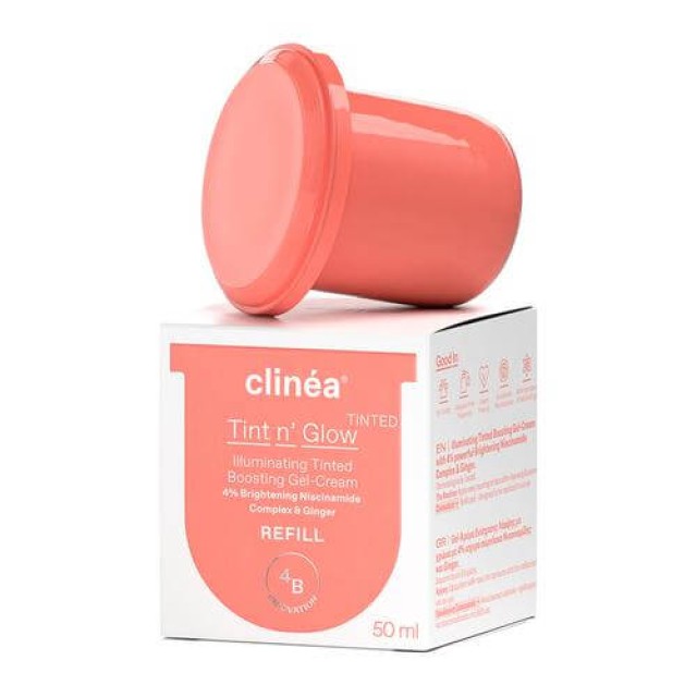 Clinéa Tint n’ Glow Refill 50ml – Gel Κρέμα Ενίσχυσης Λάμψης με Χρώμα